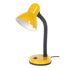 Galda lampa dzeltena E27 25W