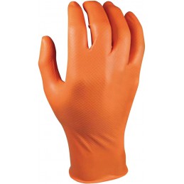 Oranži nitrila cimdi izmērs...