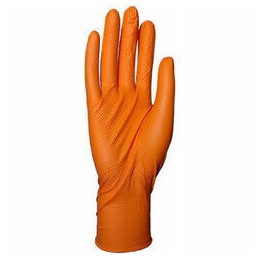 Oranži nitrila cimdi izmērs...